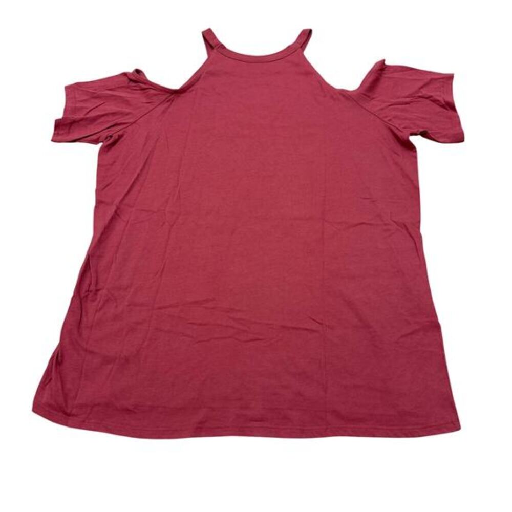 Torrid Free Spirit Desert Graphic Cold Shoulder Boho Western Relaxed Top 0 - Picture 5 of 9